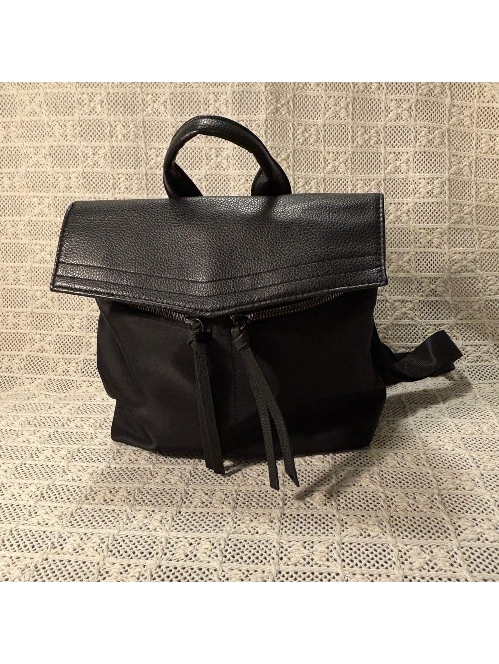Botkier Mini Trigger Black Backpack - Picture 5 of 7